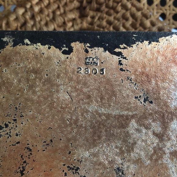 Ornate Silver-tone Heavy Cast Metal French Courtesan Scene Jewelry Box w/Velvet - Picture 8 of 16